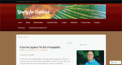 Desktop Screenshot of libertyforcaptives.com